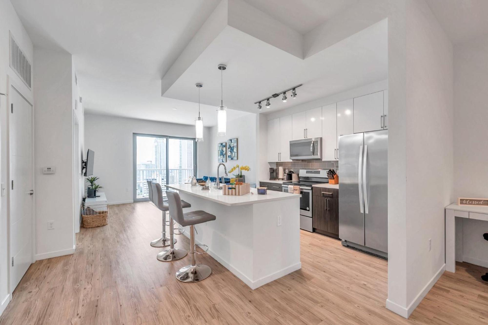 Luxury 1 Bedroom With Den Downtown Tampa Apt - City Views, Rooftop Pool, Workspace Kültér fotó